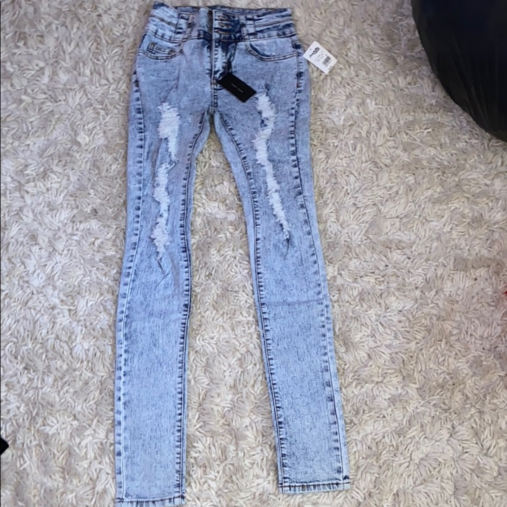 Charlotte Russe High Waisted Jeans